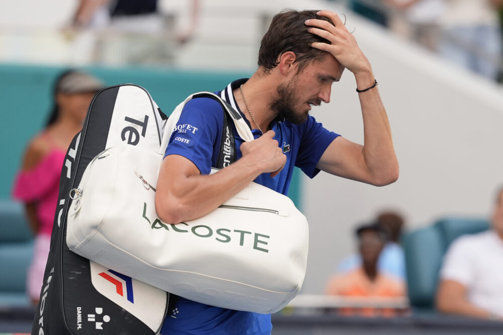 ATP Miami, Daniil Medvedev: “Sinner ha vinto facilmente, ho commesso troppi errori”