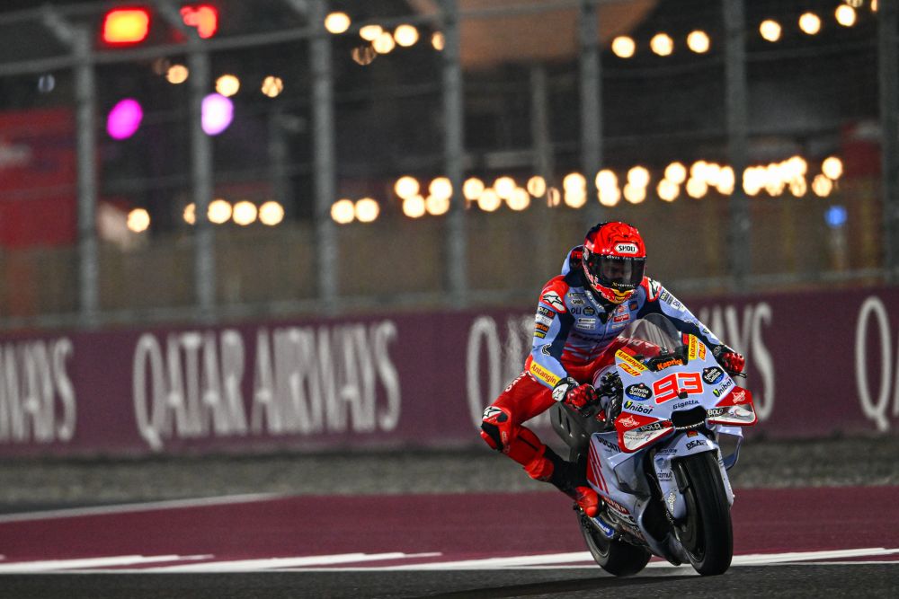 MotoGP, Marc Marquez subito competitivo con la Ducati. Per ora è ancora ‘uno dei tanti’