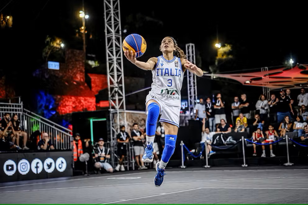 Basket 3×3 femminile, l’Italia cede al debutto nel Preolimpico contro l’Olanda. Le azzurre provano a rialzarsi contro Israele