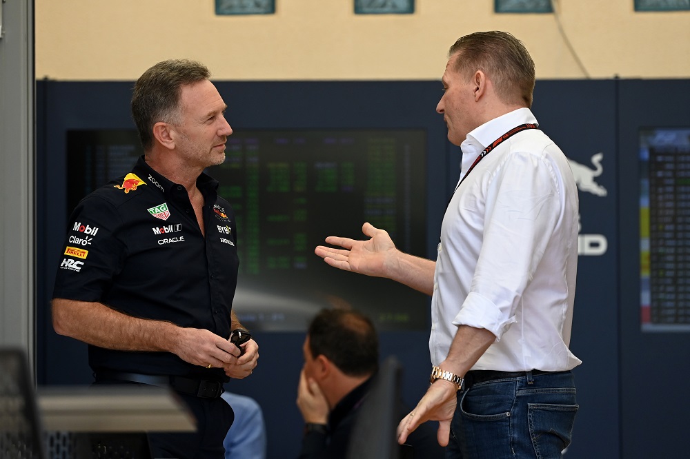 Christian Horner Jos Verstappen