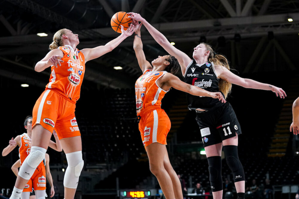 Basket femminile: Schio vola e si riprende il terzo posto, Bologna cade in casa nel posticipo della 20a di Serie A1