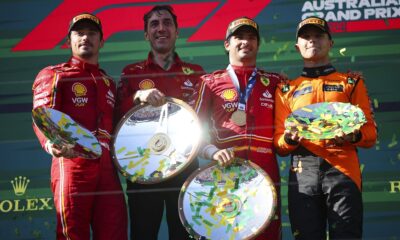 Carlos Sainz e Charles Leclerc