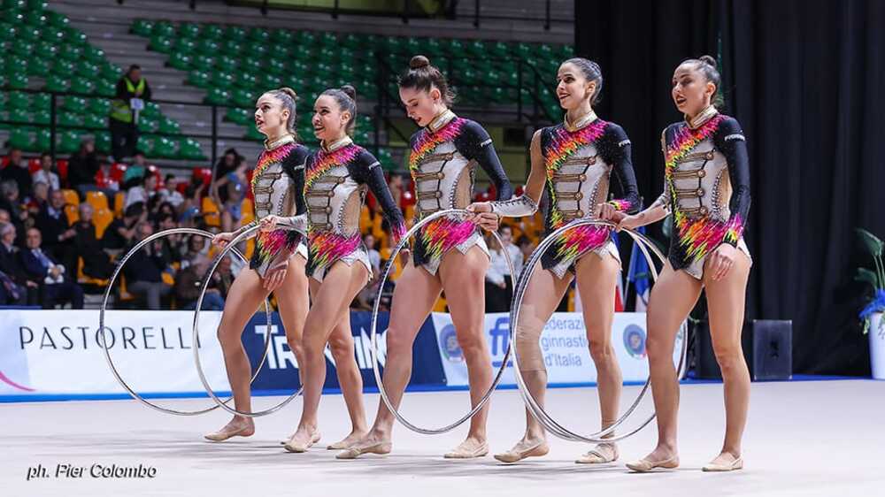 Ginnastica ritmica, le Farfalle tornano in pedana: esibizione con l’Azerbaijan