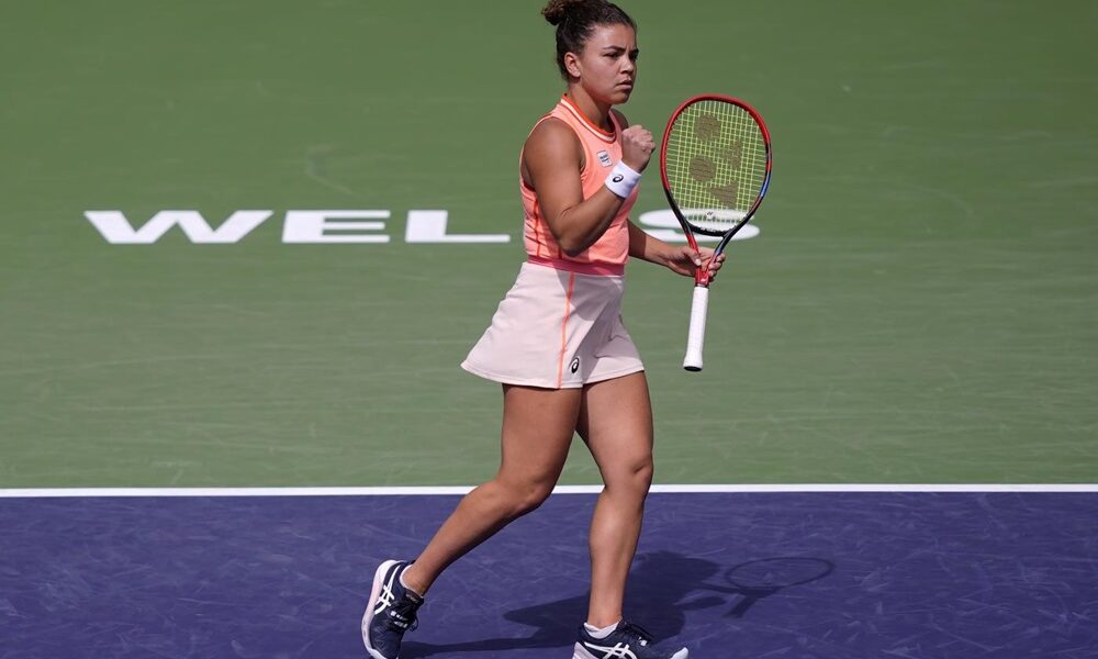 tennis-jasmine paolini-indian wells-lapresse