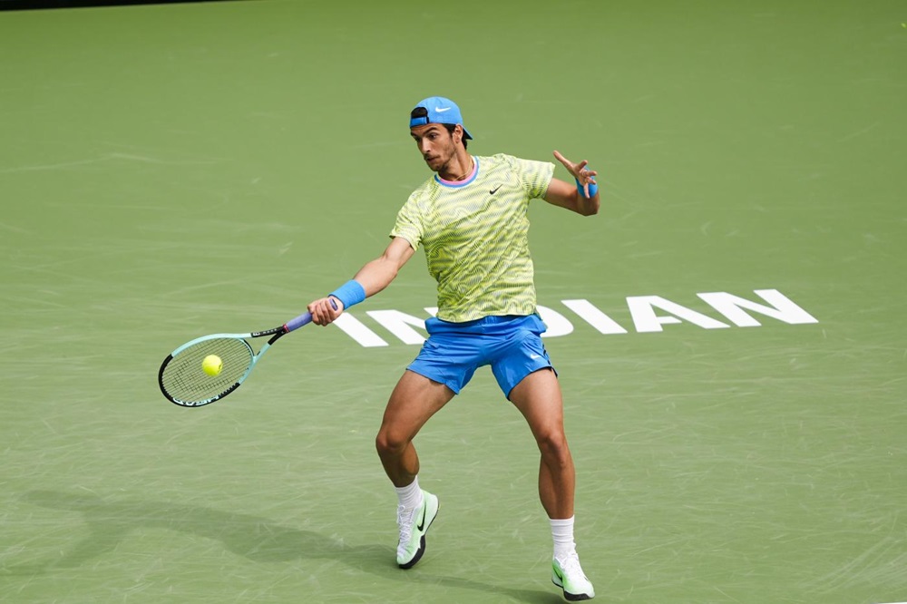 tennis-lorenzo musetti-indian wells-lapresse