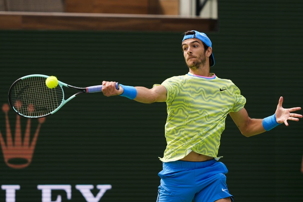 tennis-lorenzo musetti-indian wells-lapresse