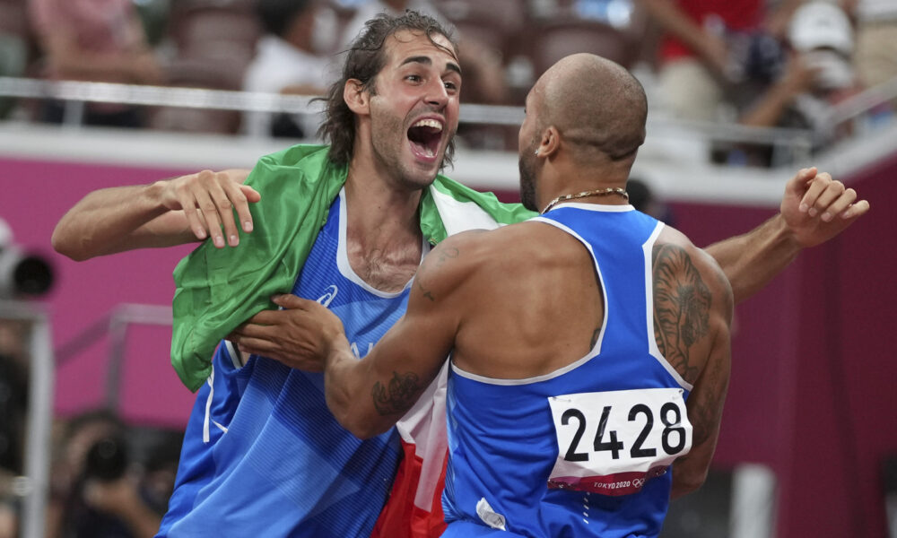 Gianmarco Tamberi e Marcell Jacobs