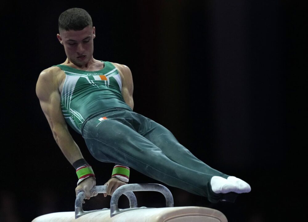 Ginnastica artistica, Rhys McClenaghan padrone totale del cavallo: difesa la doppia corona, Verniaiev cade agli Europei