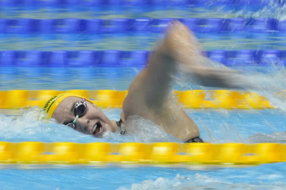 Nuoto, tempi folli nei 400 sl ai campionati australiani. Titmus non batte Quadarella negli 800 sl