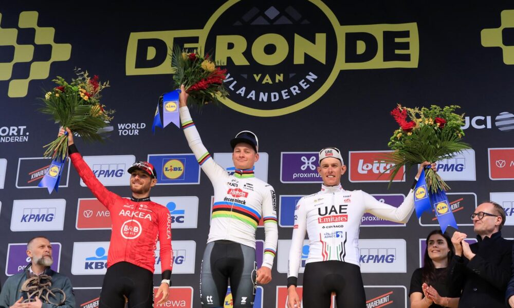 Mozzato podio Fiandre