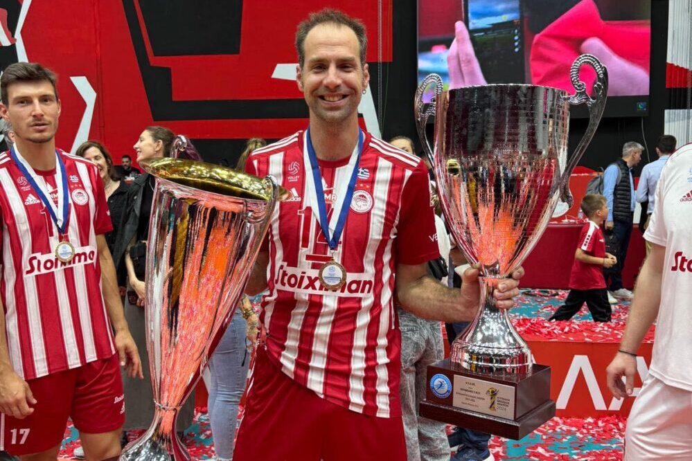 Volley, Dragan Travica vince il campionato greco con l’Olympiacos: vinta per 3-1 la serie con il Panathinaikos