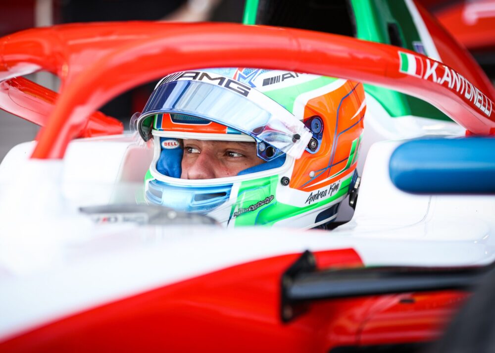 Andrea Kimi Antonelli, l’apprendimento e la crescita in FIA F2 continuano…