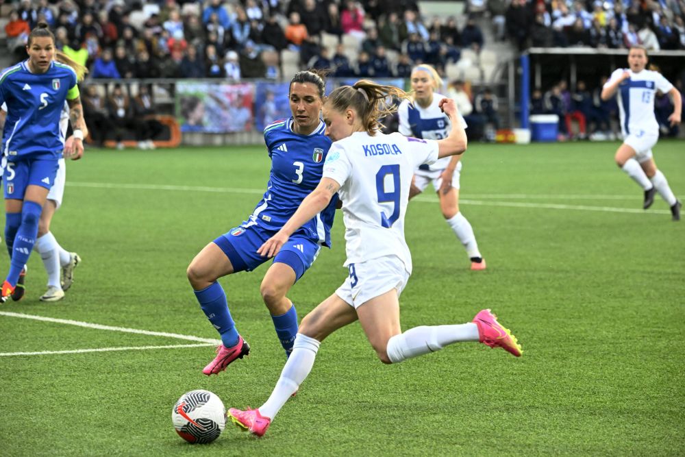 Calcio femminile, una brutta Italia rimontata e sconfitta dalla Finlandia. Passo falso nelle qualificazioni per gli Europei