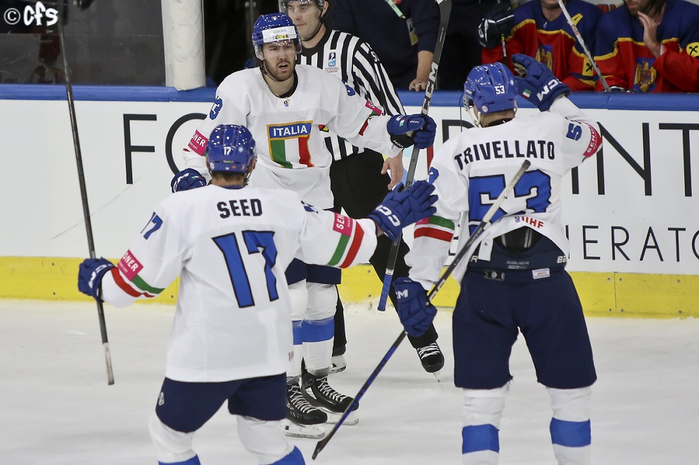 Hockey ghiaccio, l’Italia parte con un netto successo sulla Romania nel Mondiale di Prima Divisione