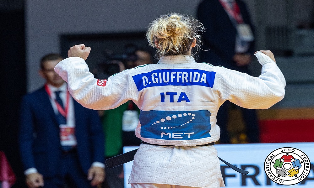 Judo, Odette Giuffrida in Finale per l’oro dei  52 kg agli Europei di Zagabria!