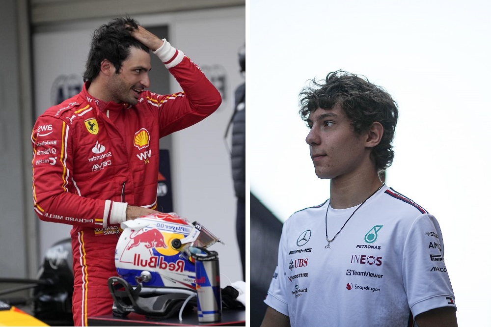 F1, Carlos Sainz e Kimi Antonelli in ballo per il sedile Mercedes nel 2025