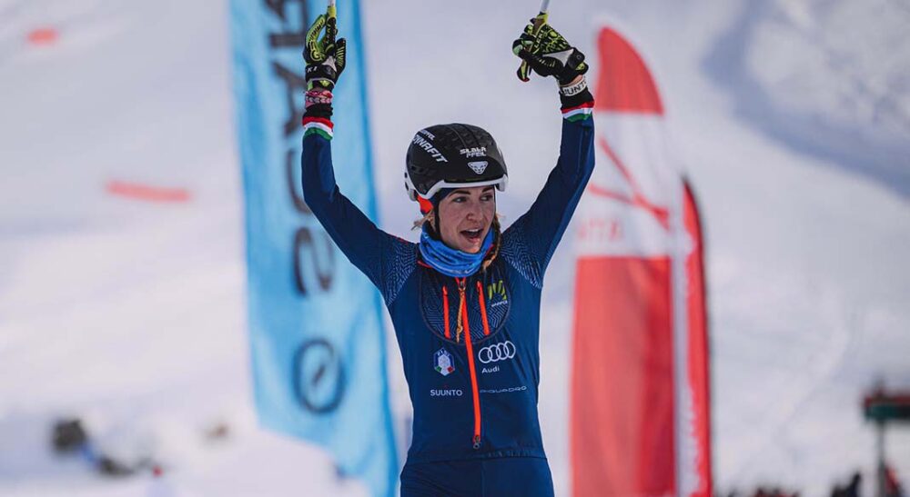 Sci alpinismo, Italia sul podio con De Silvestro/Boscacci nella staffetta mista di Cortina