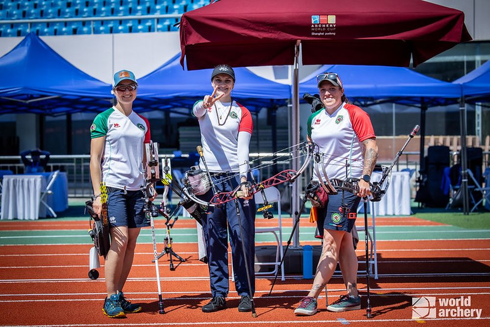 Tiro con l’arco, Italia in finale nella prova a squadre femminile di compound a Shanghai in Coppa del Mondo