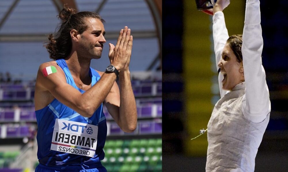 Gianmarco Tamberi e Arianna Errigo