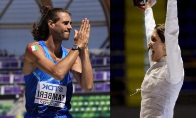Gianmarco Tamberi e Arianna Errigo