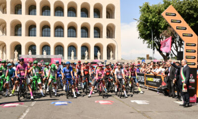 Partenza di tappa Giro d'Italia