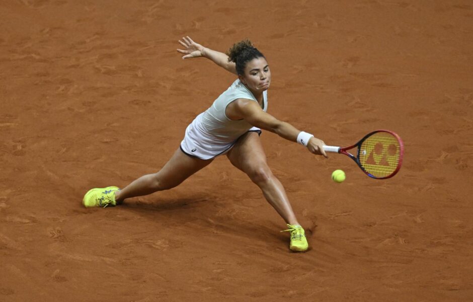 WTA Roma, Jasmine Paolini cade subito con l’egiziana Mayar Sherif