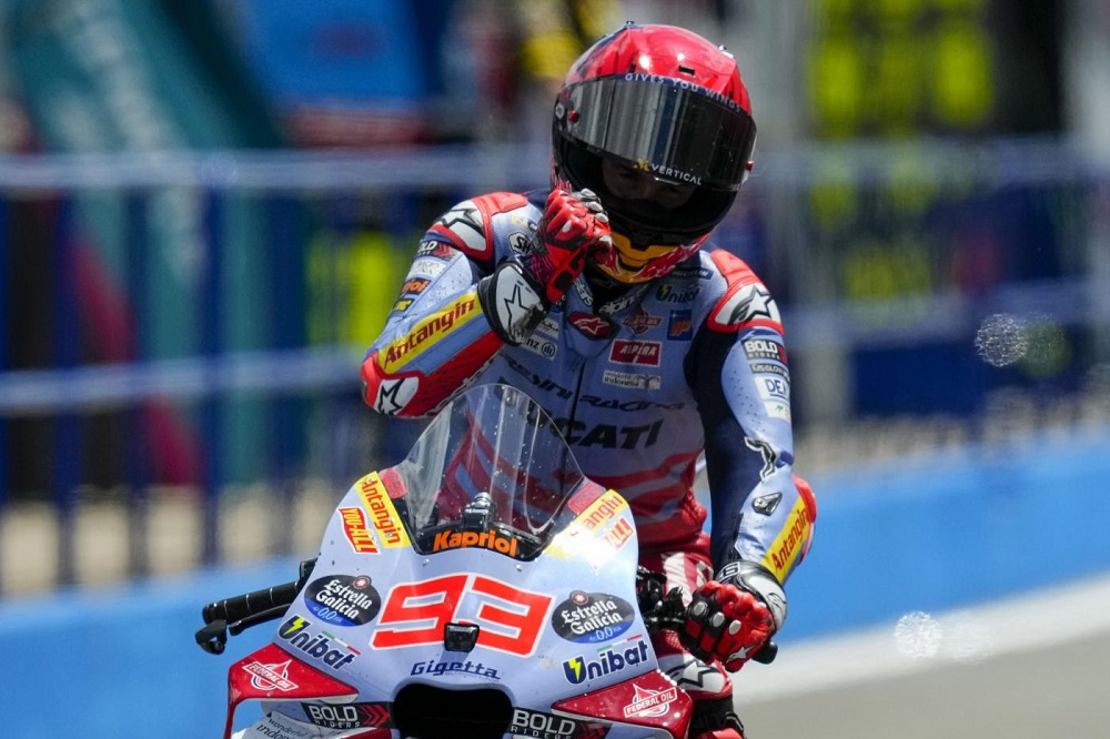 MotoGP, Marc Marquez: “Un secondo posto fantastico. Per l’anno prossimo voglio una moto ufficiale”