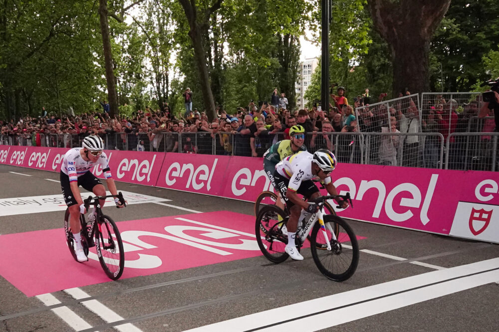 Pagelle Giro d’Italia 2024: Pogacar sconfitto, Tiberi lucido, Pellizzari arrembante