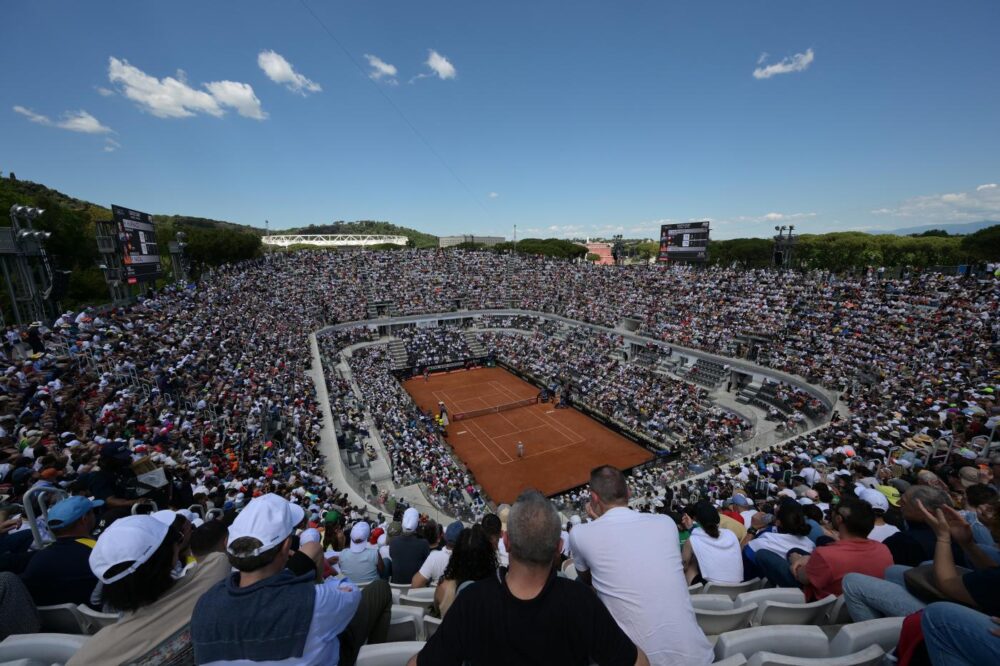 Tennis: sabato da record di spettatori agli Internazionali d’Italia. Il confronto con lo scorso anno