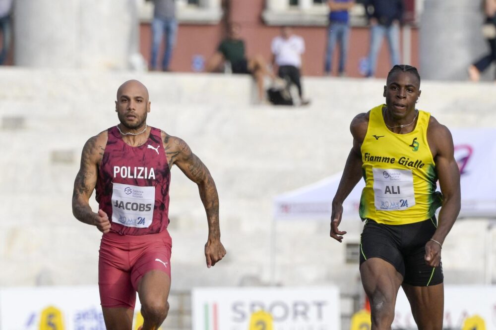 Jacobs non al meglio a Roma? Tosse e allergia. Mei: “Meglio qui che alle Olimpiadi”