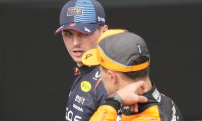Max Verstappen e Lando Norris