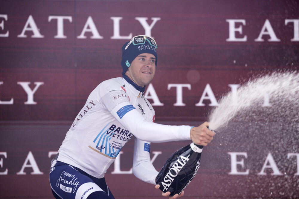 Giro d’Italia, Tiberi rasserenato: “Temevo il maltempo, le sensazioni non erano ottime. Ma in salita…”