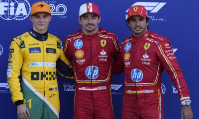 Leclerc, Piastri, Sainz