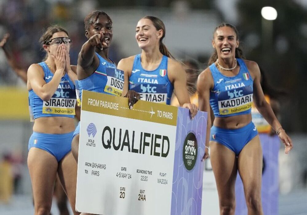 Atletica, Italia alle Olimpiadi con 4 staffette: la 4×100 donne stacca il pass. Jacobs e compagni squalificati alle World Relays