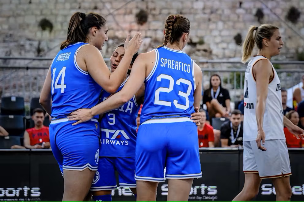 Basket 3×3 femminile, azzurre ai quarti di finale del Preolimpico: tabellone e prossime avversarie