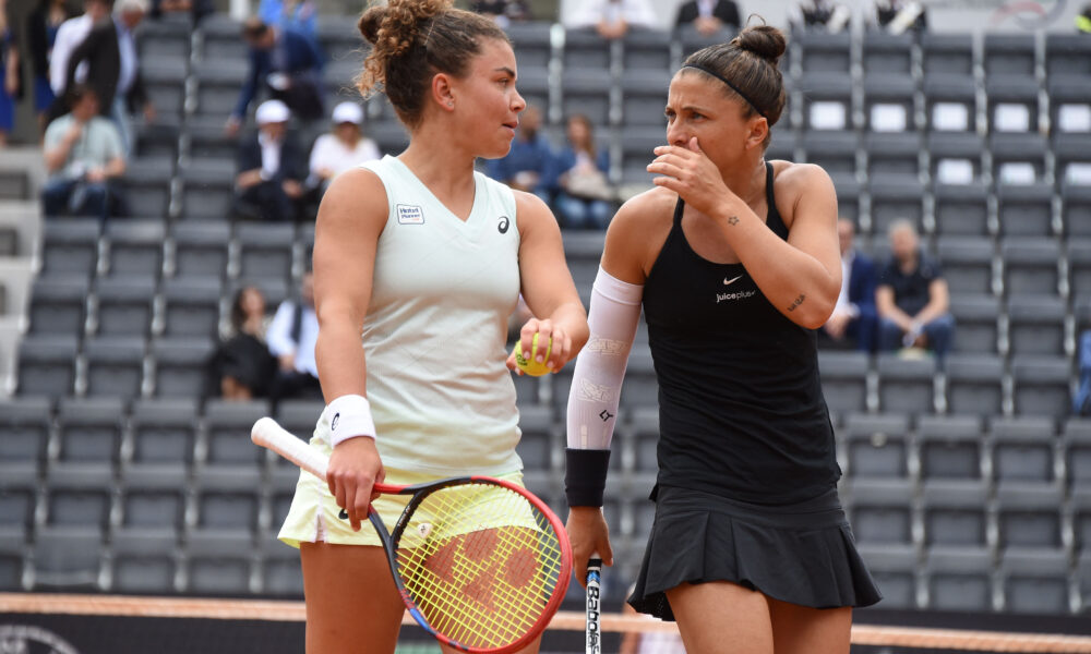 Jasmine Paolini e Sara Errani