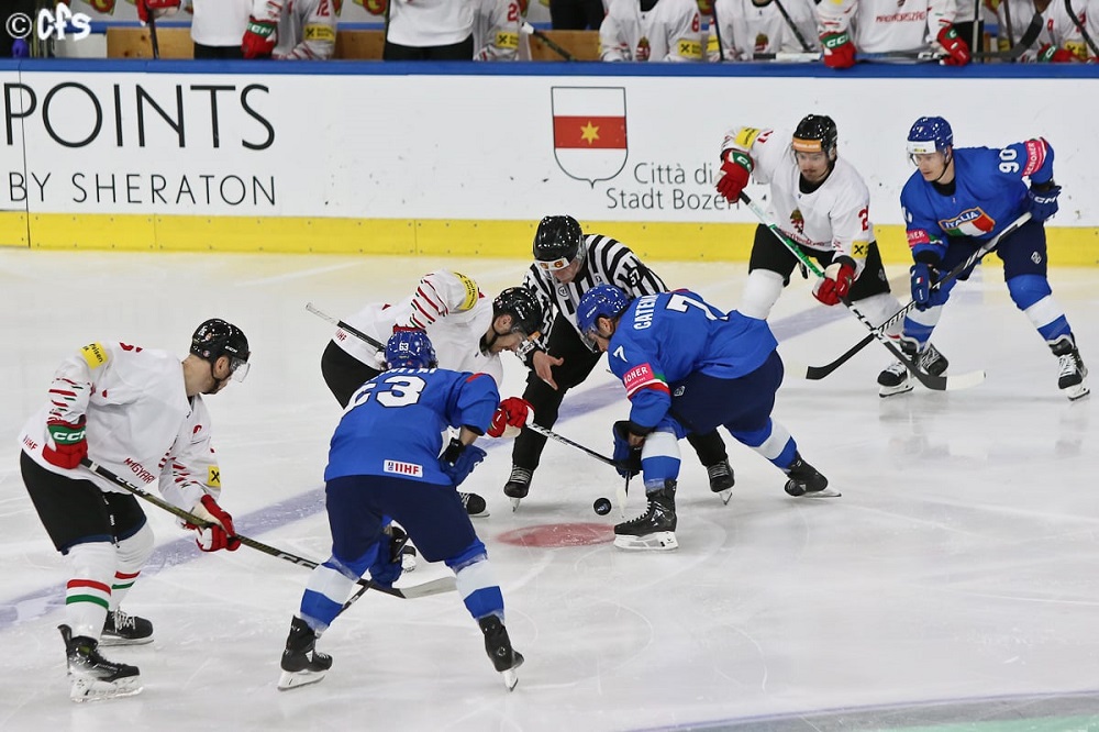 Hockey ghiaccio, overtime fatale all’Italia con l’Ungheria: promozione appesa a un filo ai Mondiali