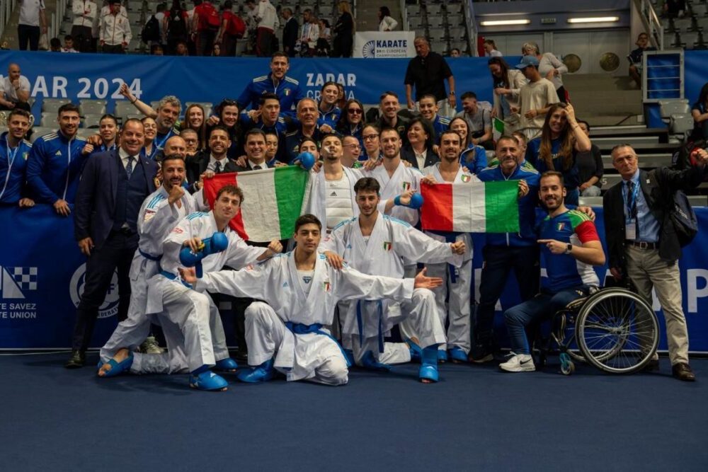Karate, Europei Zara 2024: l’Italia conquista l’oro nel kumite maschile! Gli azzurri chiudono a quota 13 medaglie