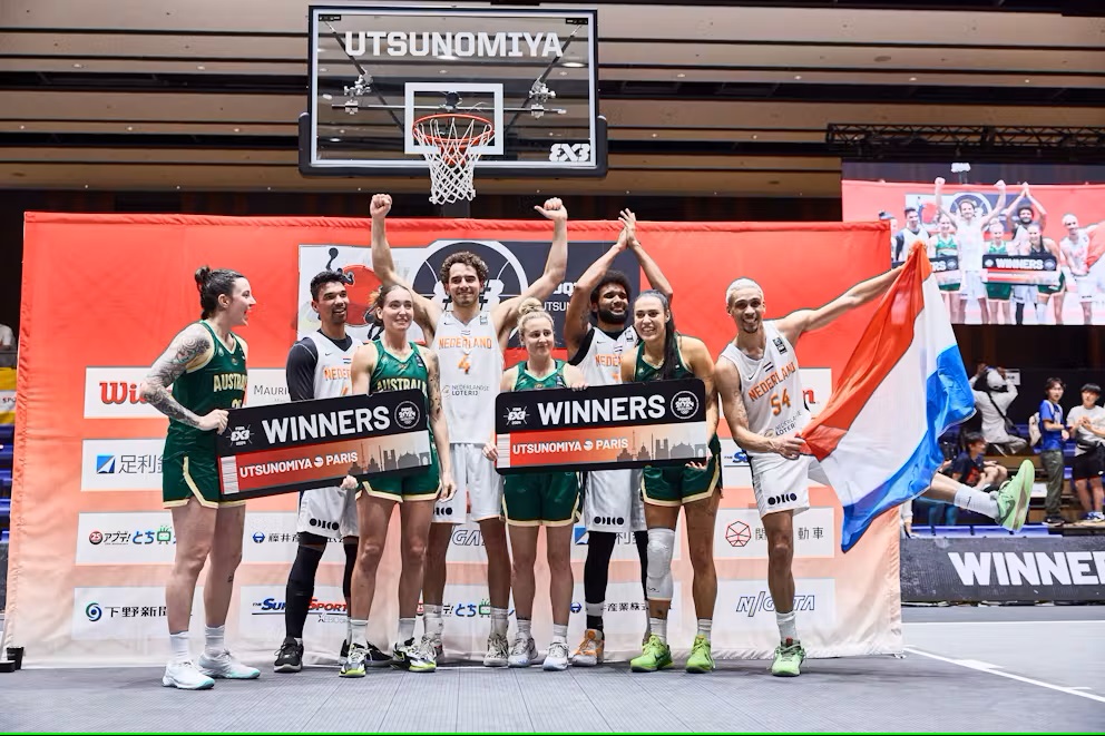 Basket 3×3: a Parigi 2024 anche Olanda maschile e Australia femminile