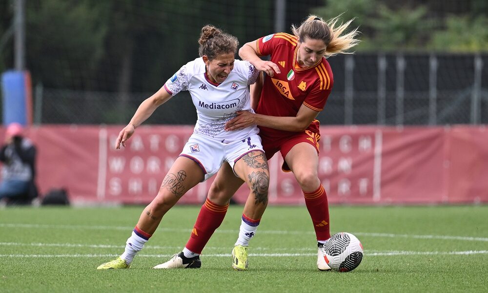 Roma-Fiorentina calcio femminile