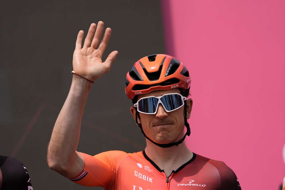 Giro d’Italia 2024, Geraint Thomas: “Non mi sentivo al 100%. Importante aver finito con Martinez