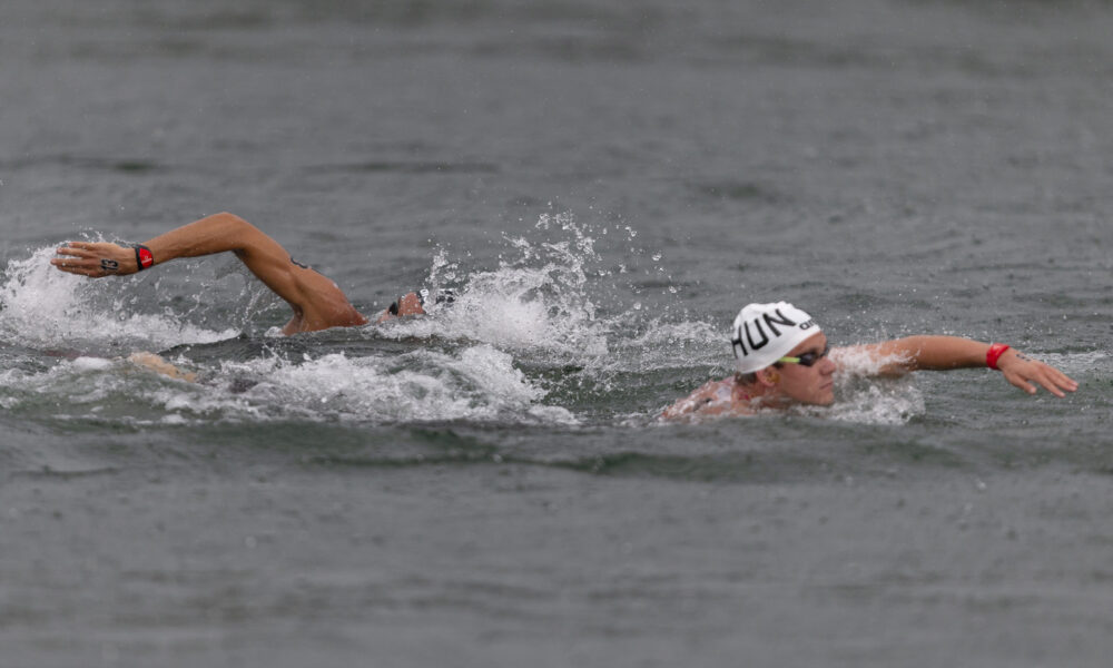 Gregorio Paltrinieri, e Kristof Rasovszky