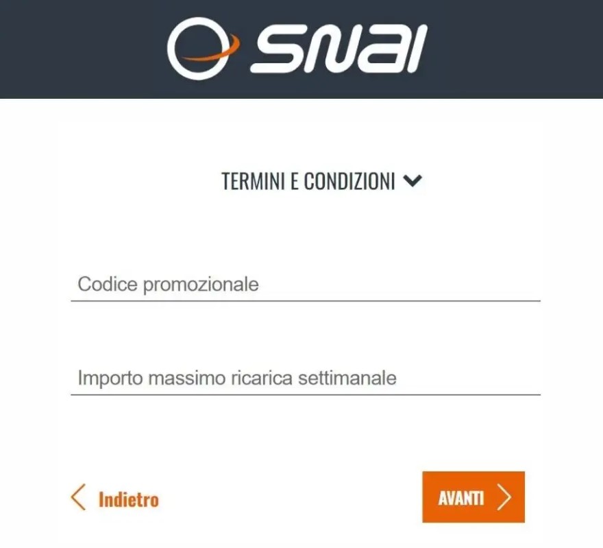 Codice Promo Snai Marzo 2026 - Bonus benvenuto Gold
