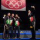 Italia podio Olimpico
