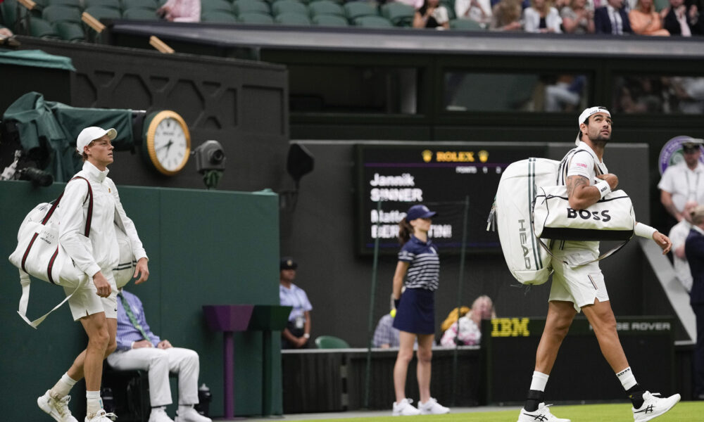 Jannik Sinner e Matteo Berrettini