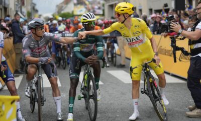 Philipsen, Girmay e Pogacar