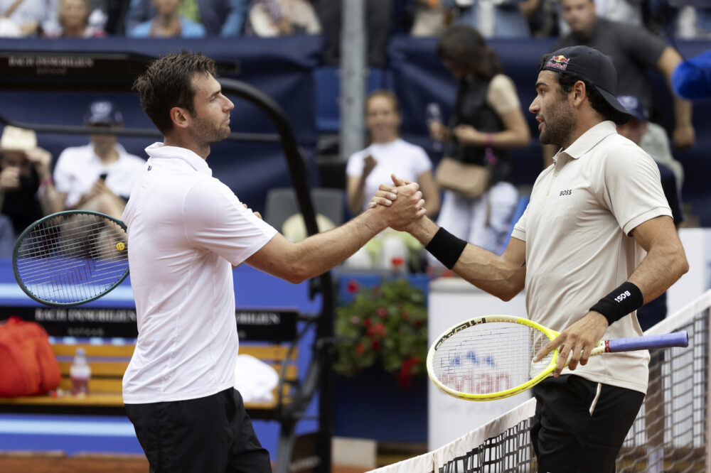 Matteo Berrettini e Quentin Halys