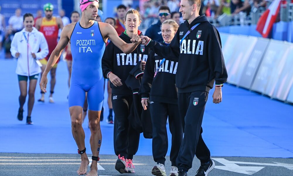 Italia staffetta mista triathlon