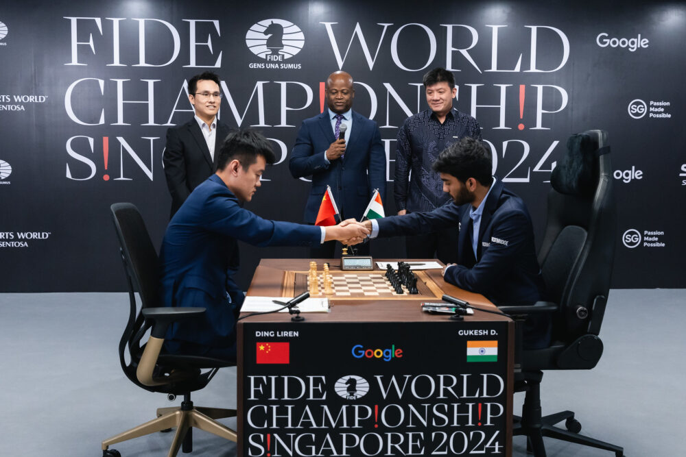 Ding Liren, Gukesh Dommaraju