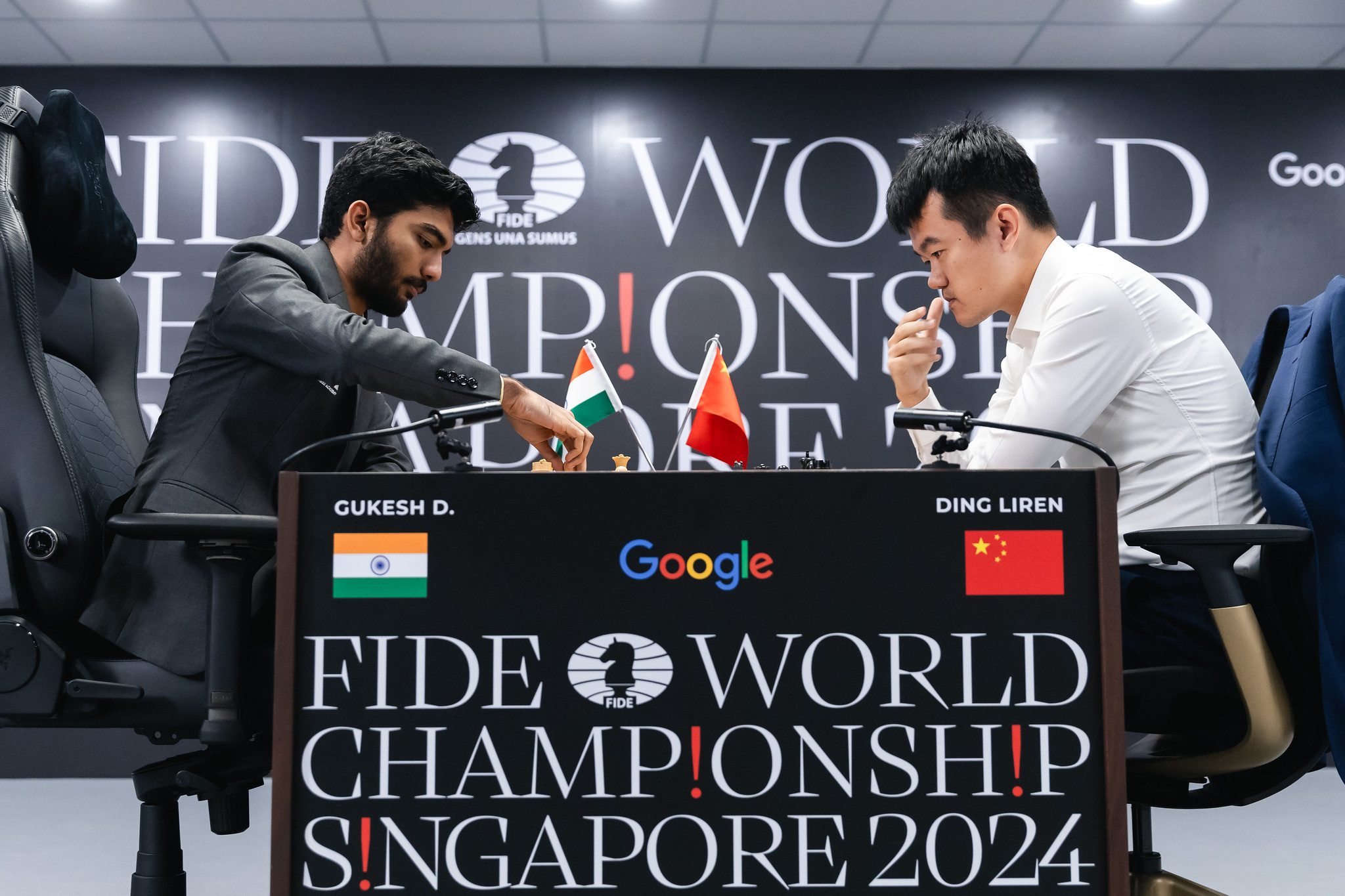 Gukesh Dommaraju, Ding Liren